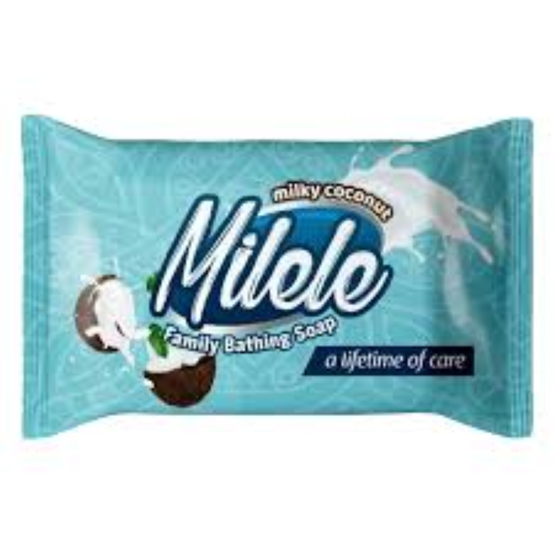 MILELE FAMILY BATHING SOAP COCONUT 125G
